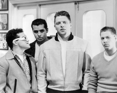 Thomas F. Wilson in Back to the Future Poster and Photo