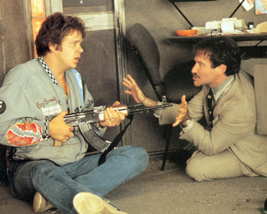 Robin Williams & Tim Robbins in Cadillac Man Poster and Photo