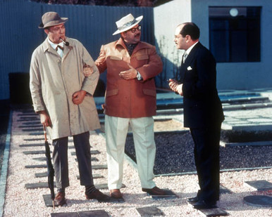 Jacques Tati in Mon Oncle Poster and Photo