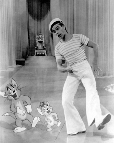 Gene Kelly & Tom and Jerry in Anchors Aweigh Poster and Photo