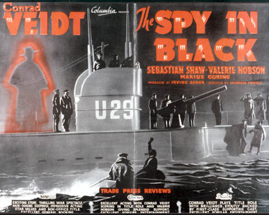 Poster & Conrad Veidt in The Spy In Black aka U-Boat 39 Poster and Photo