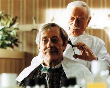 Johnny Hallyday in The Man on the Train aka L'Homme du train Poster and Photo