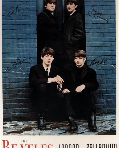 The Beatles Candid Shots & John Lennon Poster and Photo