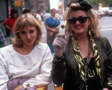 Madonna & Rosanna Arquette in Desperately Seeking Susan Poster and Photo