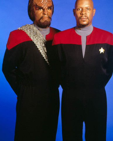 Michael Dorn & Avery Brooks in Star Trek : Deep Space Nine Poster and Photo
