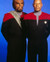 Michael Dorn & Avery Brooks in Star Trek : Deep Space Nine Poster and Photo
