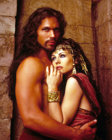 Eric Thal & Elizabeth Hurley in Samson and Delilah (1996) Poster and Photo