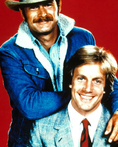 Jameson Parker & Gerald McRaney in Simon and Simon Poster and Photo