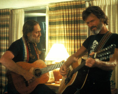 Willie Nelson & Kris Kristofferson in Songwriter Poster and Photo
