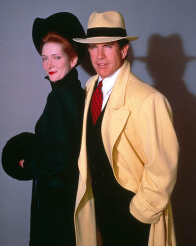 Warren Beatty & Glenne Headly in Dick Tracy Poster and Photo