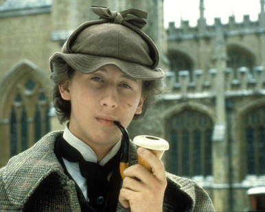 Nicholas Rowe in Young Sherlock Holmes Poster and Photo