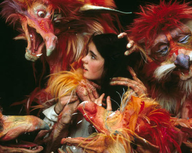 Jennifer Connelly in Labyrinth Poster and Photo