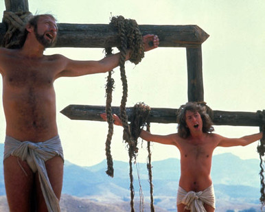 Graham Chapman & Eric Idle in Monty Python's Life of Brian Poster and Photo