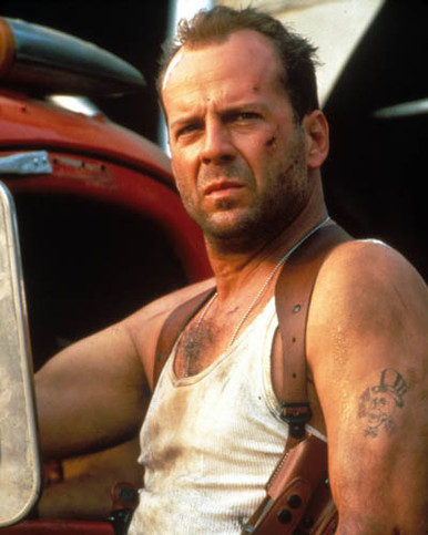 Bruce Willis in Die Hard with a Vengeance Poster and Photo