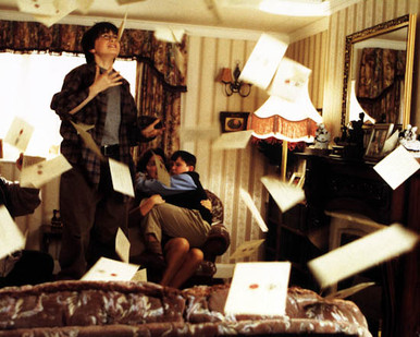 Daniel Radcliffe in Harry Potter and the Philosopher's Stone aka Harry Potter and the Sorcerer's Stone aka Harry Potter a l'ecole des sorciers Poster and Photo