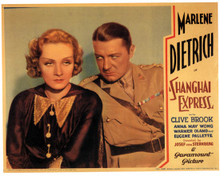 Marlene Dietrich & Clive Brook in Shanghai Express Poster and Photo