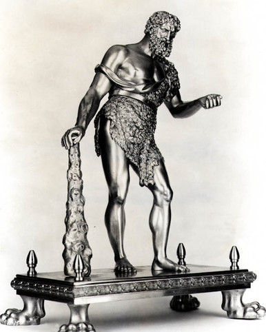 Greek Statute of Hercules in Hercules aka The Labours of Hercules aka Le fatiche di ercole Poster and Photo