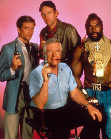 George Peppard & Mr. T Photograph and Poster - 1020600 Poster and Photo
