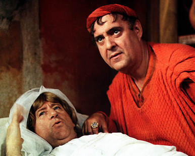 Zero Mostel & Jack Gilford in A Funny Thing Happened on the Way to the Forum Poster and Photo