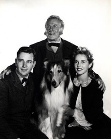 Tom Drake & Edmund Gwenn in Hills of Home aka Master of Lassie Poster and Photo