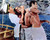 Mark Stevens & Robert Strauss in September Storm Poster and Photo