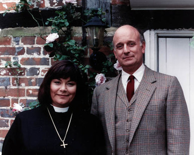 Dawn French & Gary Waldhorn in The Vicar of Dibley Poster and Photo