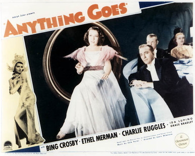 Lobby Card & Bing Crosby in Anything Goes Poster and Photo
