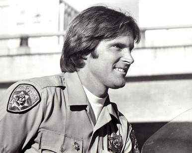 Bruce Jenner in CHiPs Poster and Photo