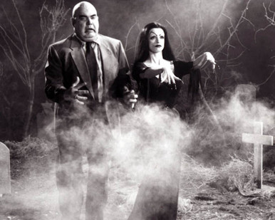 George Steele & Lisa Marie in Ed Wood Poster and Photo