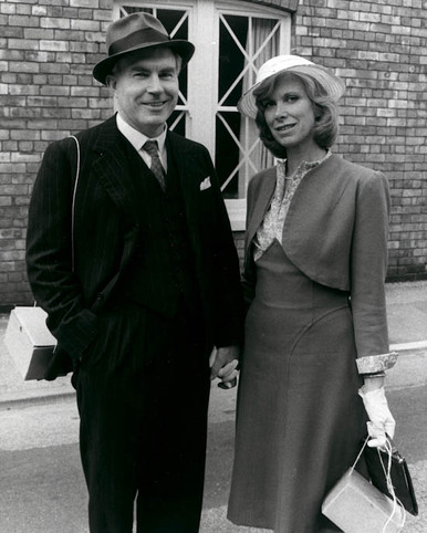 Wendy Craig & David Burke in Not in Front of the Children Poster and Photo
