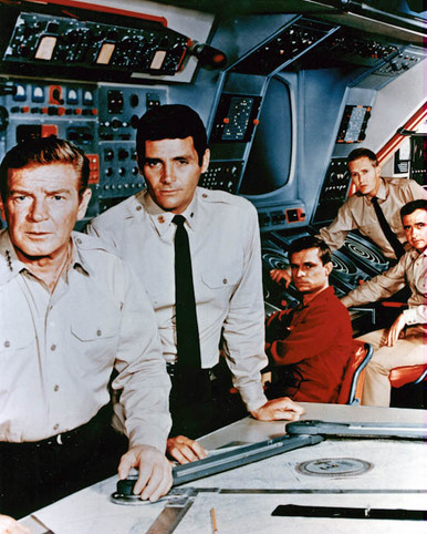 Richard Basehart & David Hedison in Voyage to the Bottom of the Sea Poster and Photo