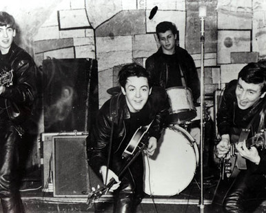 Pete Best & George Harrison Poster and Photo