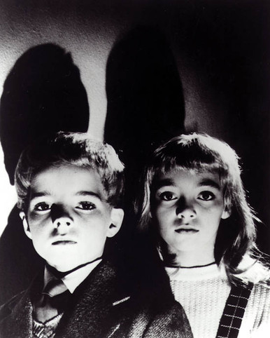 Martin Stephens & June Cowell in Village of the Damned (1960) Poster and Photo