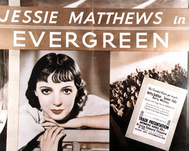 Poster & Jessie Matthew in Evergreen Poster and Photo
