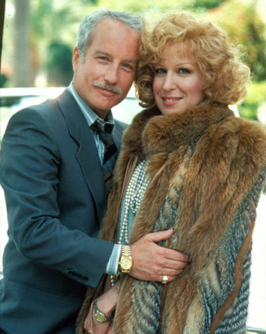 Bette Midler & Richard Dreyfuss in Down and Out in Beverly Hills Poster and Photo