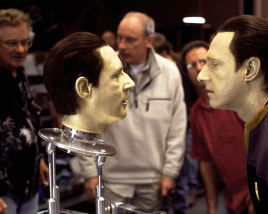 Stuart Baird & Brent Spiner in Star Trek: Nemesis Poster and Photo