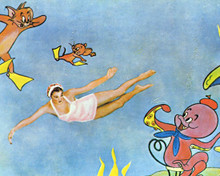 Tom and Jerry & Esther Williams in Dangerous When Wet Poster and Photo