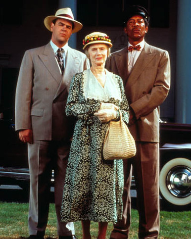 Dan Aykroyd & Jessica Tandy in Driving Miss Daisy Poster and Photo