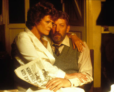 Donald Sutherland & Janet Suzman in A Dry White Season Poster and Photo