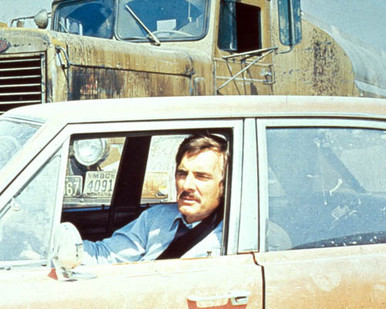 Dennis Weaver in Duel Poster and Photo