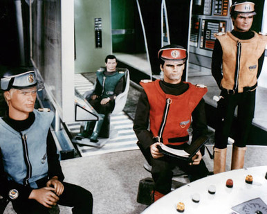 Captain Scarlet Poster and Photo