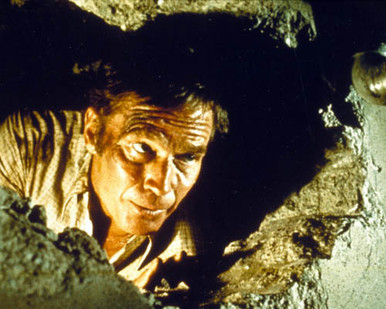 Charlton Heston in Earthquake Poster and Photo