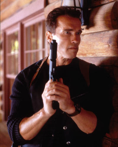 Arnold Schwarzenegger in Eraser Poster and Photo