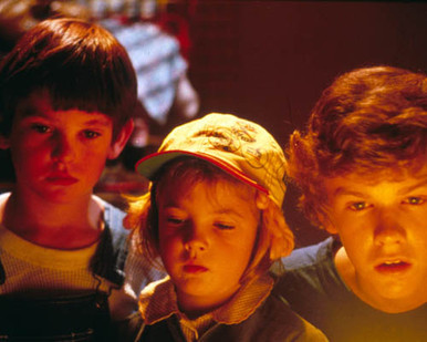 Henry Thomas & Drew Barrymore in E.T. The Extra-Terrestrial a.k.a. ET Poster and Photo