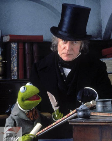 Michael Caine in The Muppet Christmas Carol (Muppets) Poster and Photo