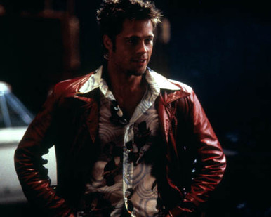 Brad Pitt in Fight Club Poster and Photo