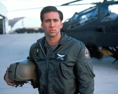 Nicolas Cage in Fire Birds a.k.a. Wings of the Apache Poster and Photo