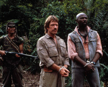 Chuck Norris & Louis Gossett Jr. in Firewalker Poster and Photo