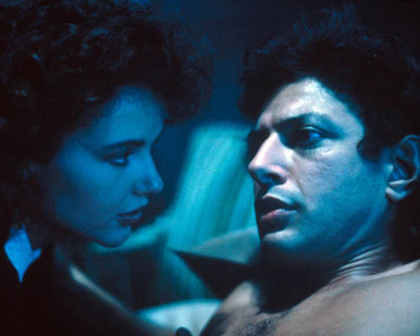 Jeff Goldblum & Geena Davis in The Fly Poster and Photo