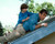 Mel Gibson & Elijah Wood in Forever Young Poster and Photo